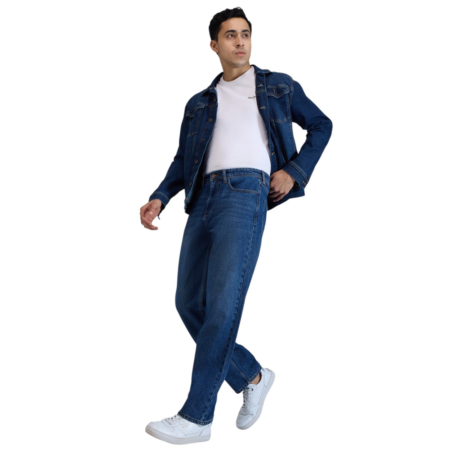 pepe jeans Men's Relaxed Fit Jeans | Mid Rise | Casual Denim | Non Stretch | Jeans for Man-picture-27