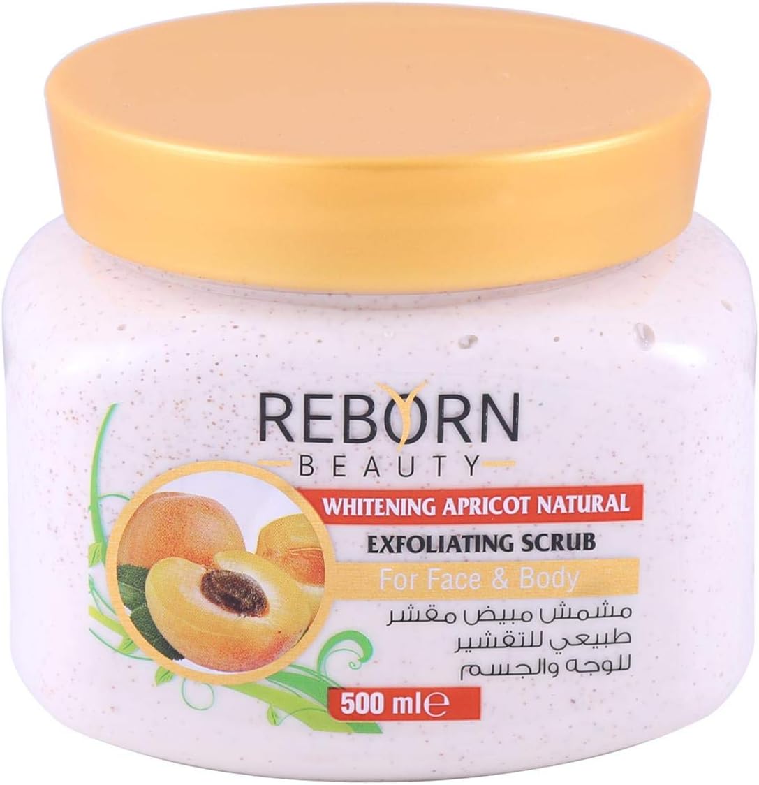 Whitening Apricot Exfoliating Scrub (500ml)