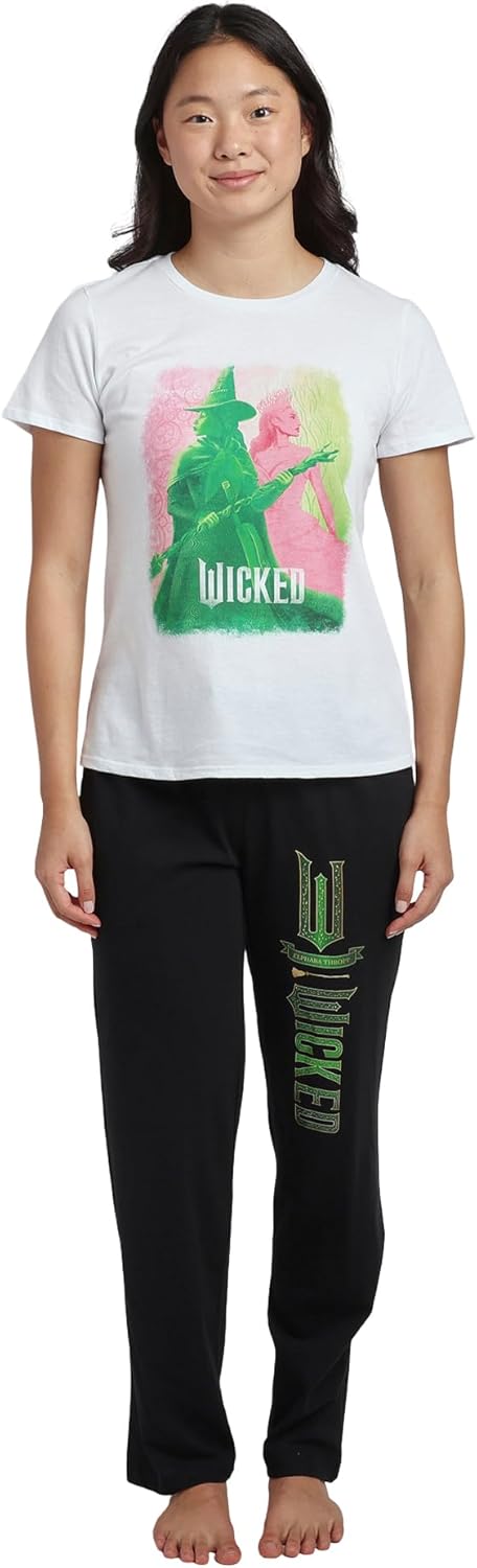 Wicked: Part 1 Elphaba Thropp sleep pant on Black Adult - Image 5