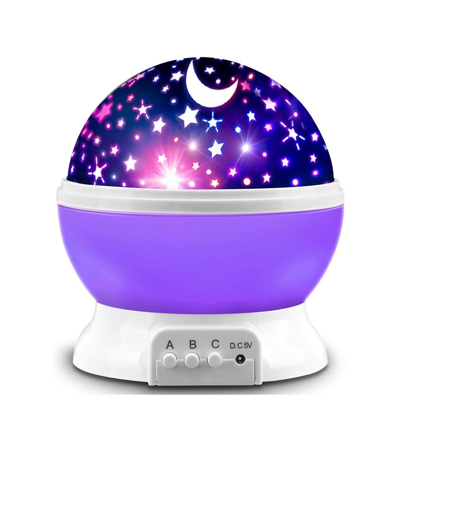 N Tech Star Projector Night Lamp (Purple)