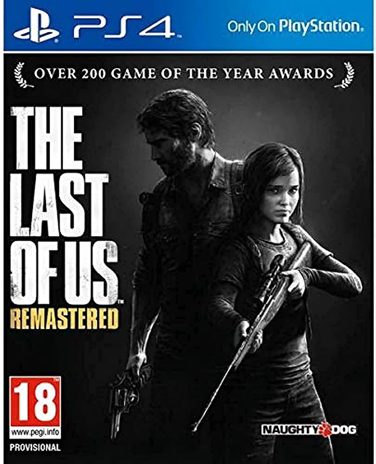 Naughty Dog PS4 The Last of Us Remastered Video Game