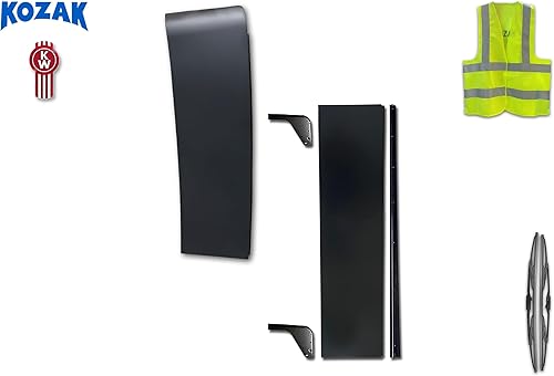 Miniatura 2 de KOZAK Juego de carenado inferior y superior de cabina de cabina grande (lado izquierdo del conductor) para Kenworth T680 Next GEN 2022 2023+ Plus, 2