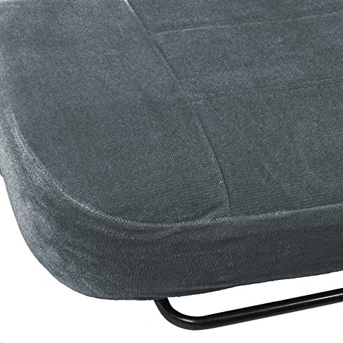 Bdk Velour Car Seat Cover Full Set, Dark Slategray #TOP4