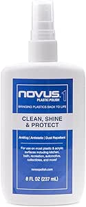 NOVUS 7020 | Plastic Clean &amp; Shine #1 | 8 Ounce Bottle