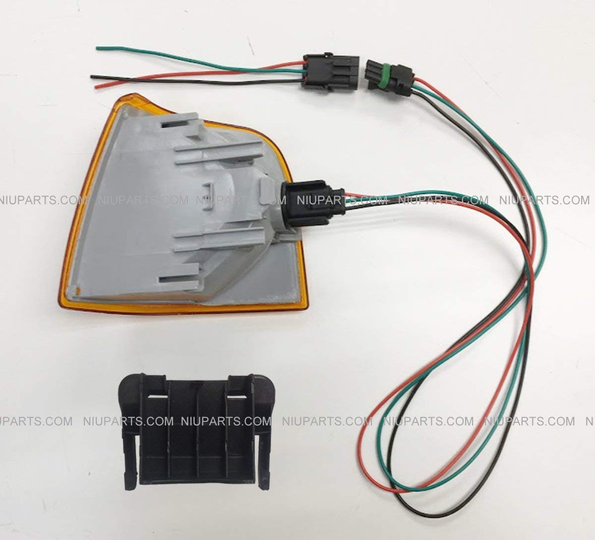 Amazon.com: NIUPARTS Headlight with Adjusters, Corner Lamp and