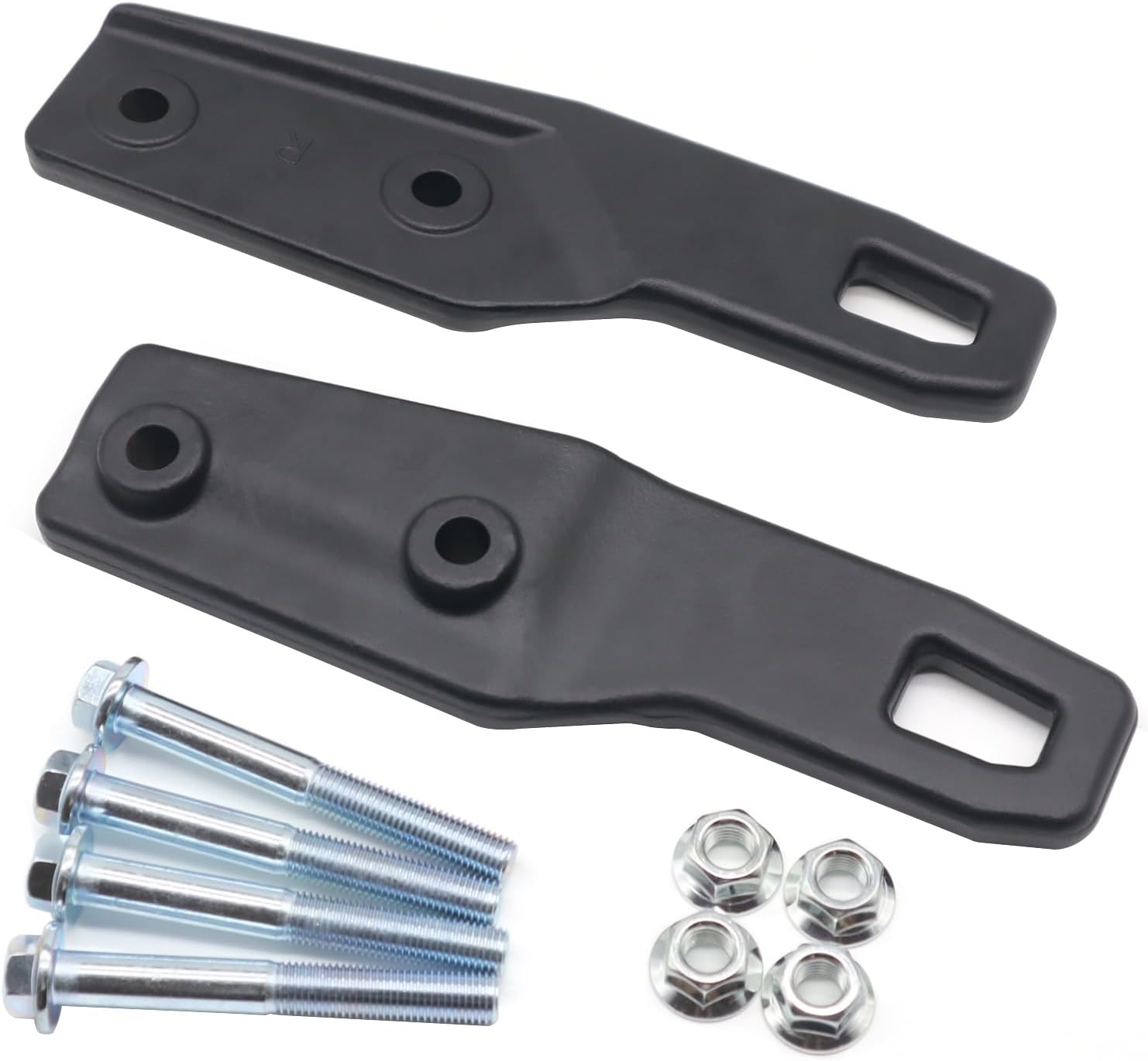 PT989-35245-03 Recovery Rear Tow Hook Set Compatible with Toyota Tacoma 2024 2025 2026, Black Left and Right