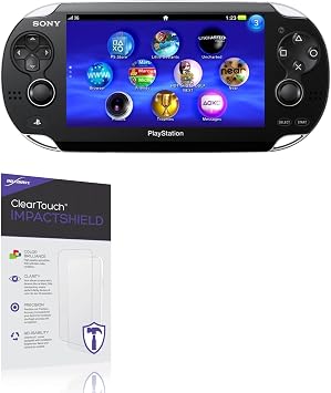 BoxWave Screen Protector Compatible with Sony PlayStation Vita - ClearTouch ImpactShield 2-Pack, Impenetrable Screen Protector Flexible Film