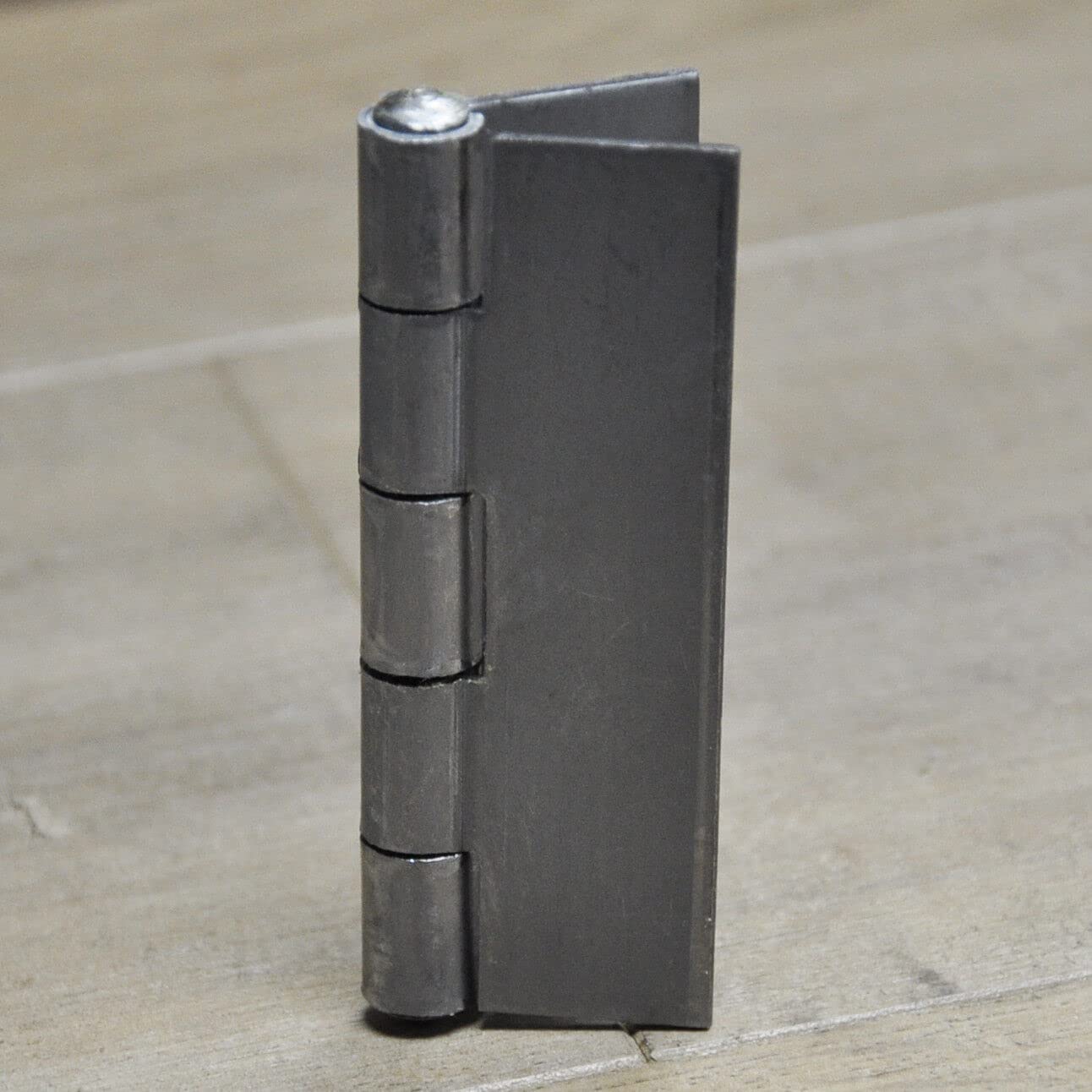 ASHMAV Hinge Weld On Flat Steel Metal Door 3 x 2 Style | 2 Pack