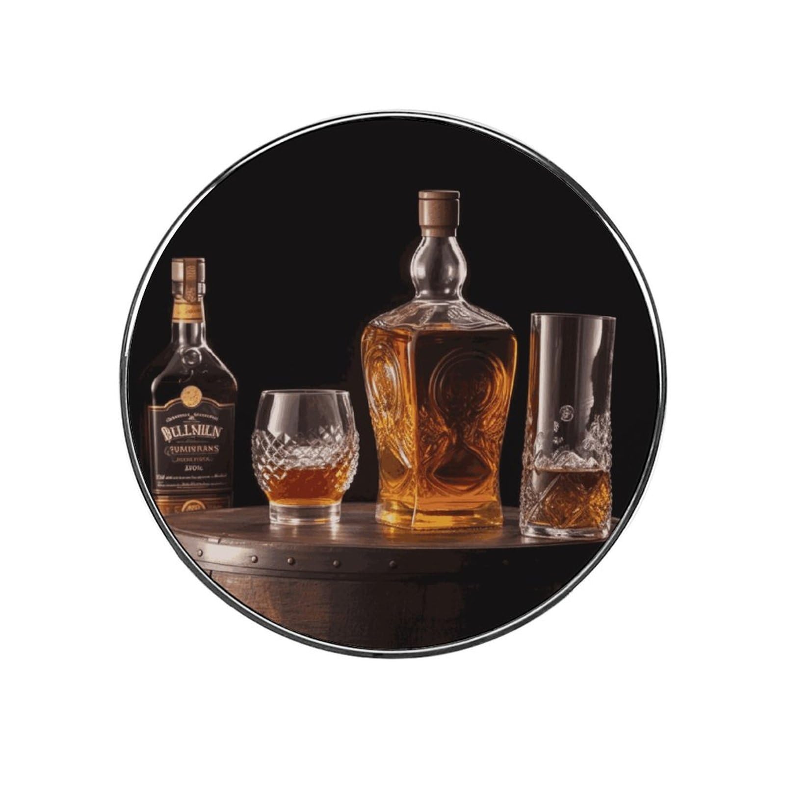 Whisky Beer Pictures Fridge Magnets Colorful Refrigerator Magnet with Cute Decorative Designs Strong Fridge Magnetic Stickers for Kitchen Office Locker Decoration
