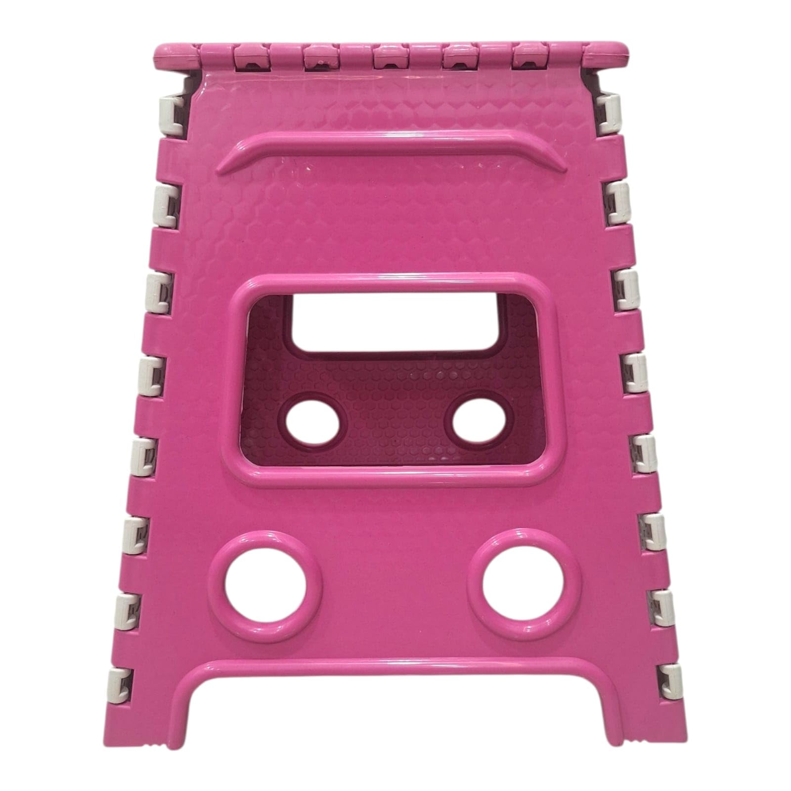 Shah Enterprises Plastic Folding Stool 18 Inch (Pink)-picture-10