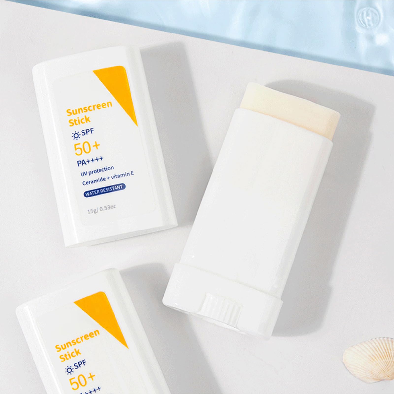 Sunscreen Stick SPF 50 for Face & Body, Invisible Sun Stick with Broad Spectrum Protection - Image 2