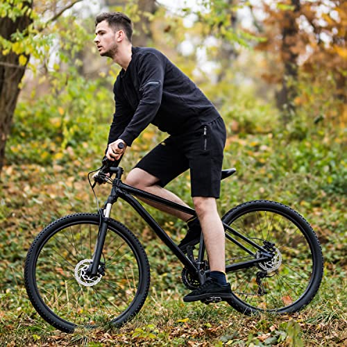 Zadupe 2 Pakcs 26 Inch Folding Replacement Bike Tire Mountain Bike Continental Ride Tour Replacement Bike Tire 30 Tpi 26 X 1.95 Inch Black #TOP5