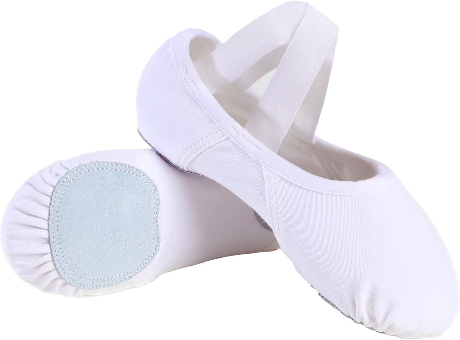 Women Ballet Shoes, Split Sole Stretch Canvas Ballet Slippers, Ballerina Men Shoes