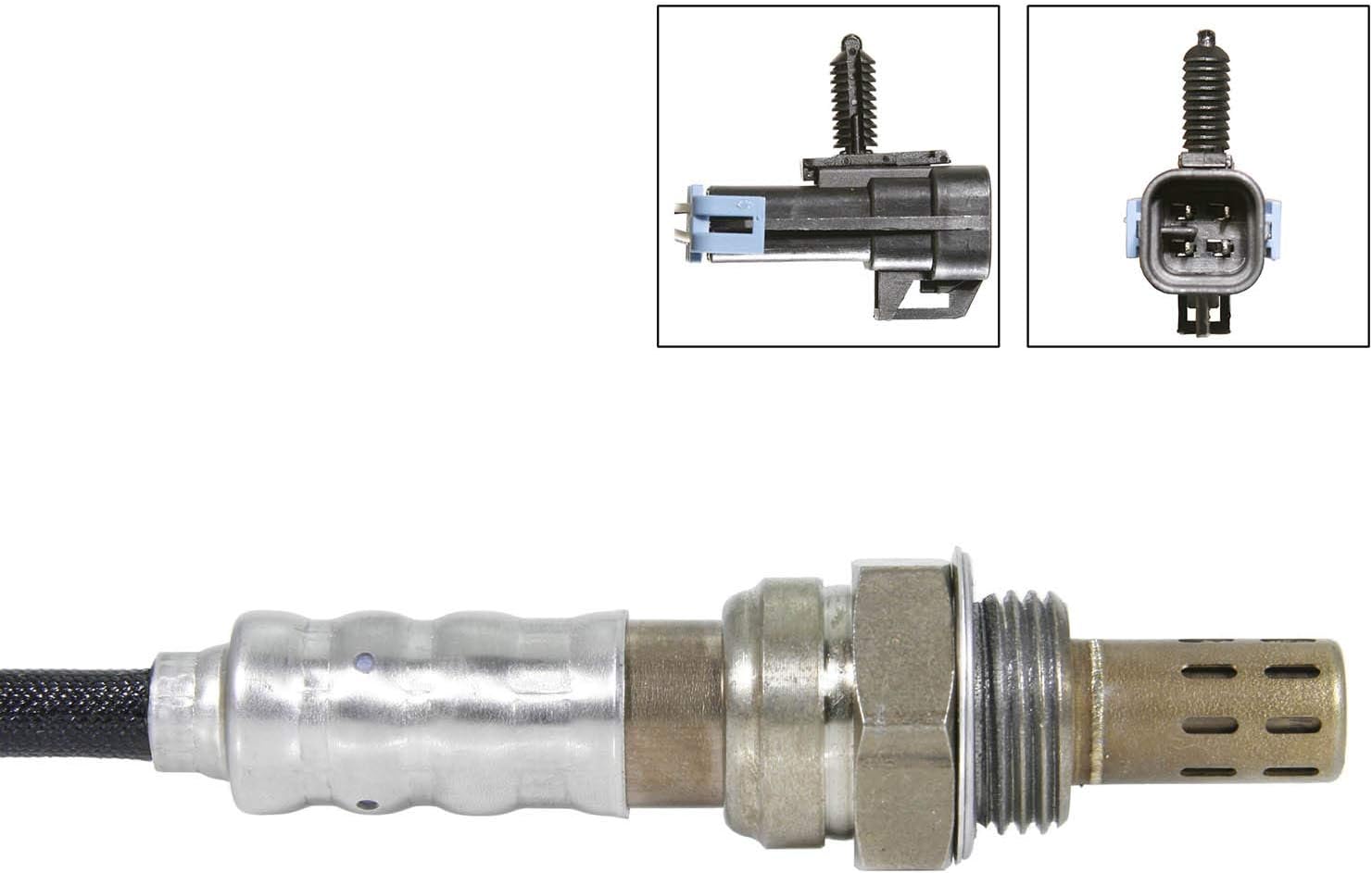 2Pcs Upstream Downstream O2 Sensor Oxygen Sensor Fit For 2005-2002 Chevy Cavalier Pontiac Sunfire L4 2.2L 02 Sensor 234-4646 234-4108