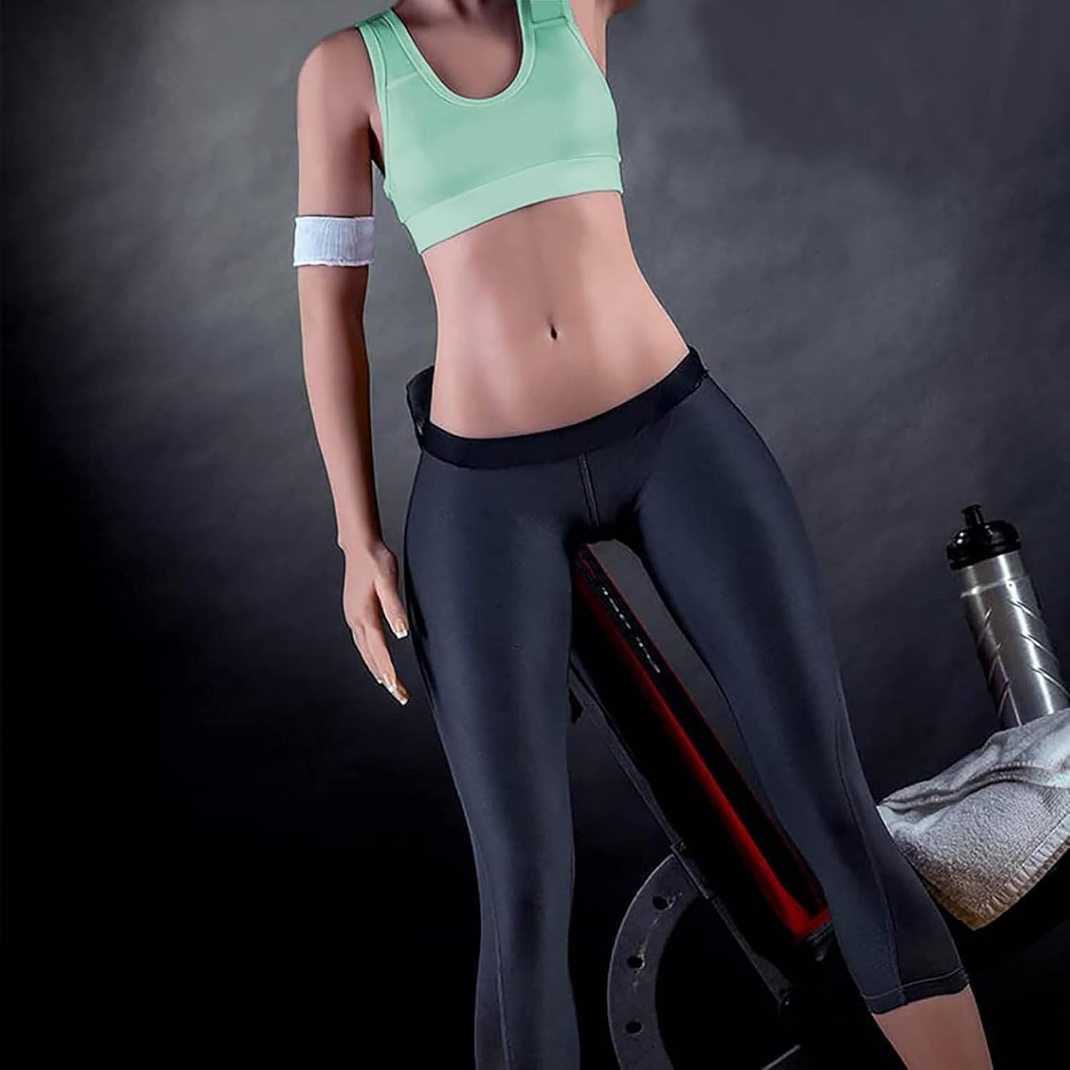 TPE Silicone Full Body Sex Doll LifeSize Sex Dolls Full Size Male LoveDolls Female Dolls Small Breasts Dolls for Men Yoga Love Doles Underwear Live Doll Sexy Adult Toys for Men Sex 5.3FT /158CM