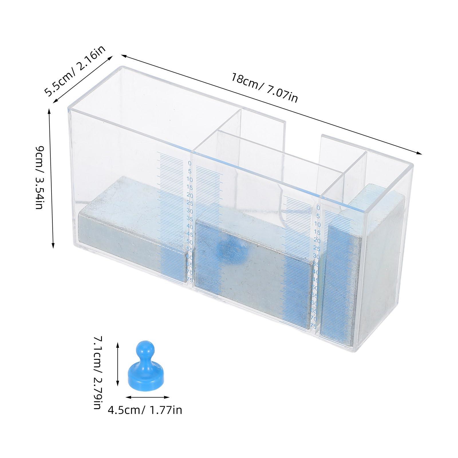 PRETYZOOM Equipo con Materiales Resistentes y Diseño Compacto Experimental de Presión para Demostración Didáctica para Uso en Laboratorio
