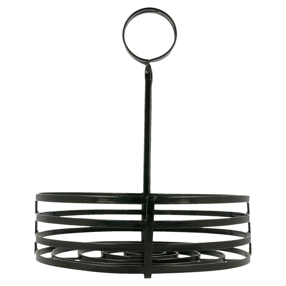 Basket Gewürz Ø 20X25 Cm Schwarz Eisen - 1 Un.