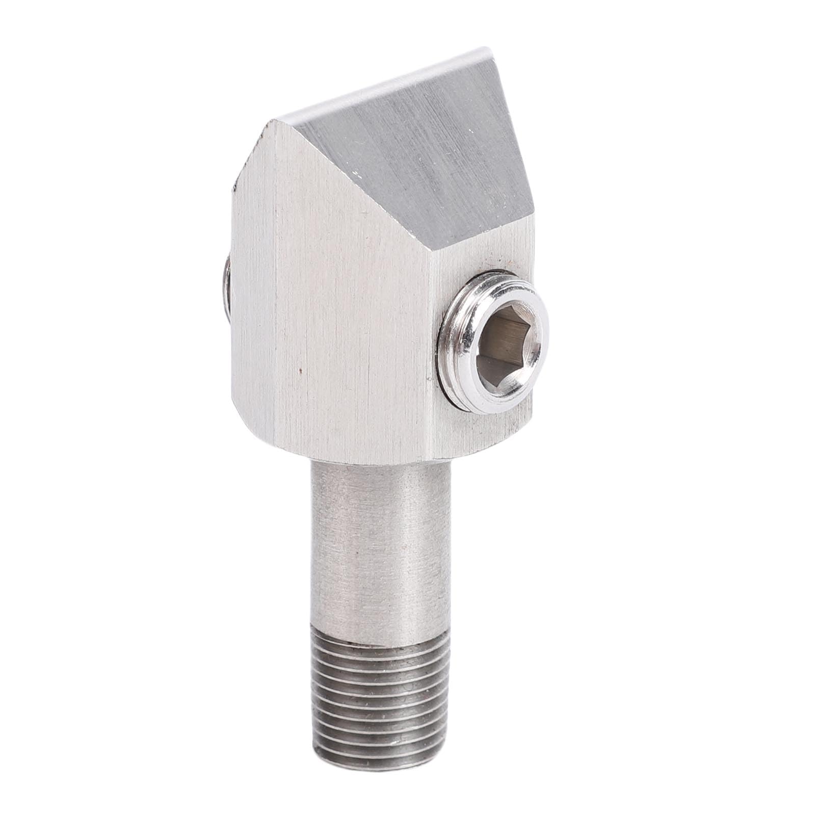 Rengue Adattatore Pressione Olio 1/8-27 NPT Adattatore Filettato Sensore Pressione Olio in Acciaio Inossidabile per ProX21 ProX17 ProX19 con Raccordo a T 1/8 NPT per Manometro