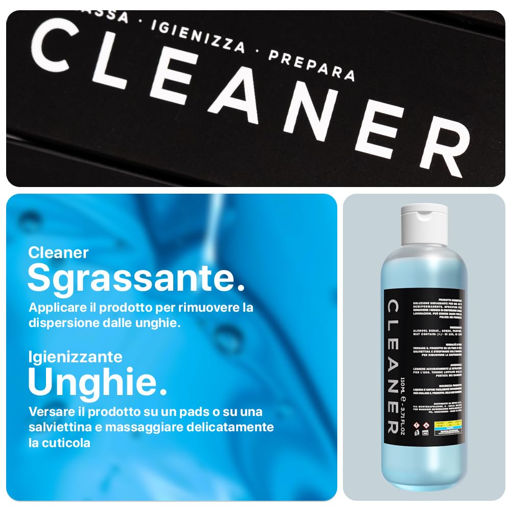 Kit Semipermanente Unghie Professionale, Kit Ricostruzione Unghie Gel Completo, Lampada Uv Led 48w, Smalto Unghie Primer, Base & Top Coat Semipermanente (Lattiginoso)