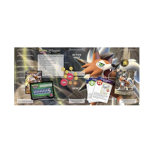 Foto 5 de 8 de Pokémon TCG Lycanroc V Battle Deck (60 Cartas, Listo para Jugar)