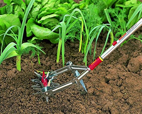 WOLF-Garten 71AAA006650 Multi Star Push/Pull Weeder/Soil Miller/Crumbler Without Handle, 15 cm