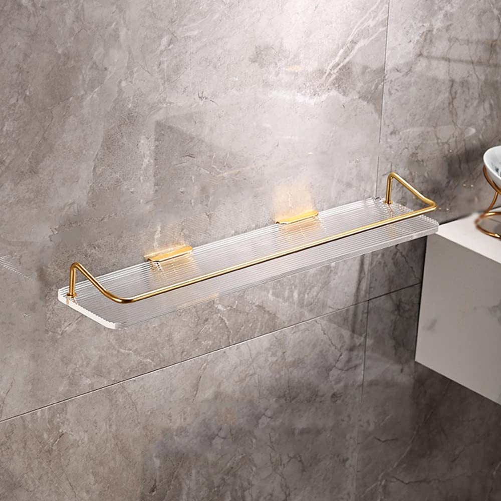 Caddy de douche et étagère de salle de bain murale avec porte-serviettes intégré