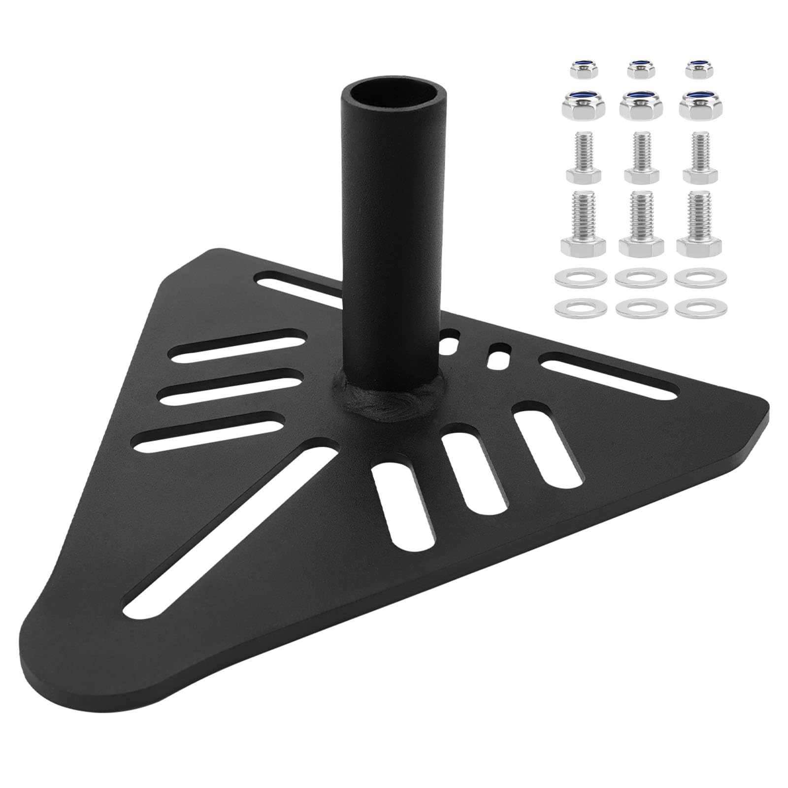YIBEICO 22mm Seat Adapter Extender for FDX 2.0/3.0 Exercise Bike, Upgraded Saddle Mount with Extended Slot for Better Fit and Stability