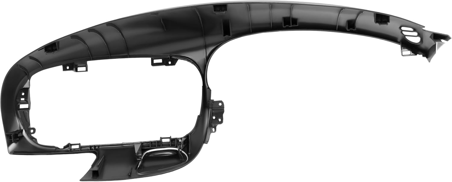 HECASA Upper Dash Pad Bezel Compatible with 1997-2003 Ford F-150 Expedition ABS Plastic Dash Trim Bezel Replacement