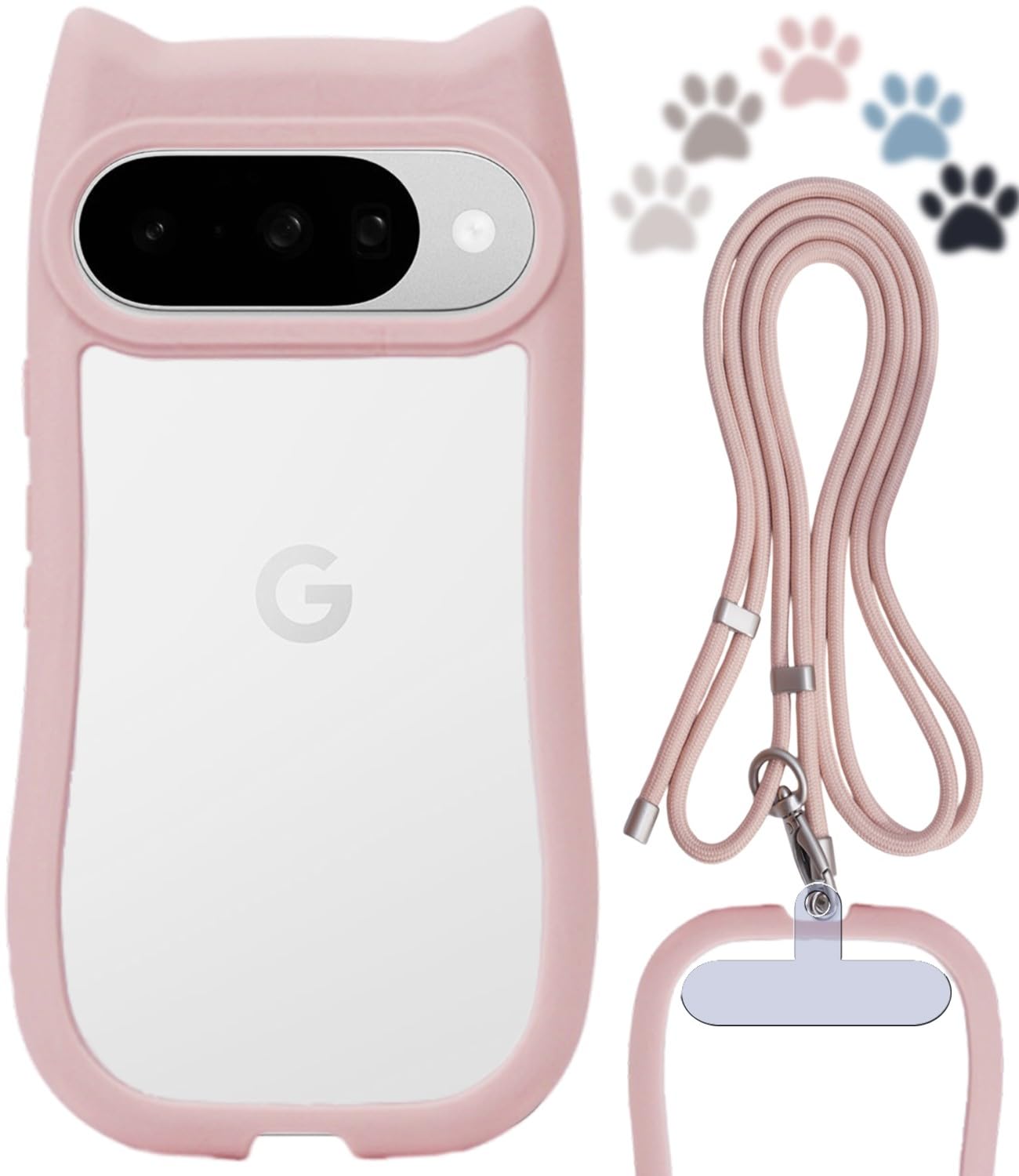 Amazon.co.jp: Shinyle 対応 pixel 10a ケース クリア 可愛い 猫耳