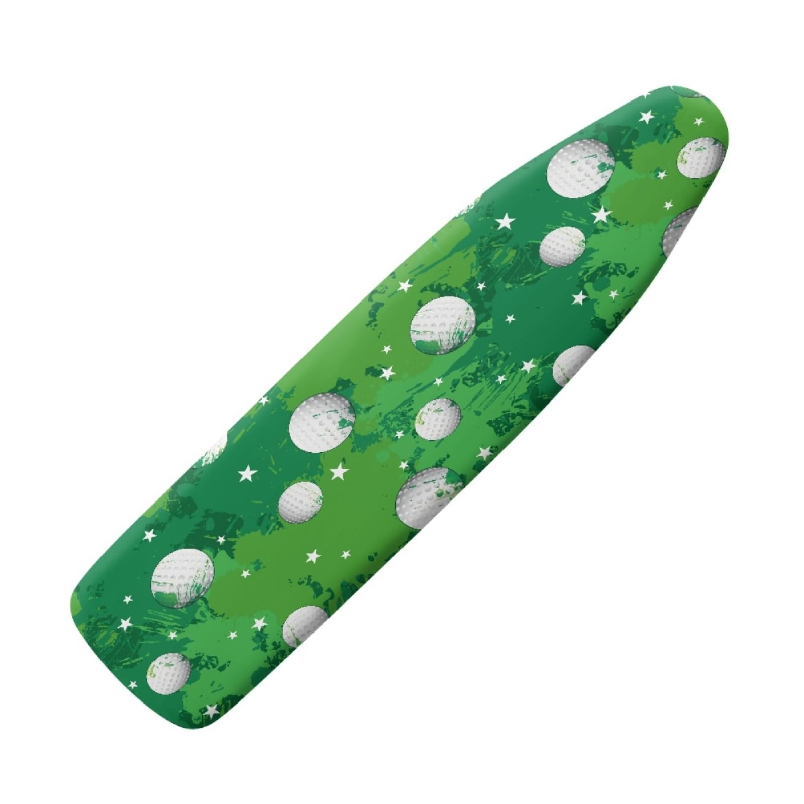 Ironing Board Covers Green White Iron Board Covers and Pad Thick Resist Scorching and Staining Thick Easy Fit Iron Cover Adjustable Elastic Rope Ironing Boards Cover 140x50cm