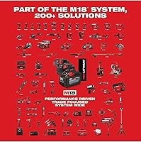 Vista 9 de Milwaukee 2696-24 M18 Kit de herramientas combinadas compactas inalámbricas