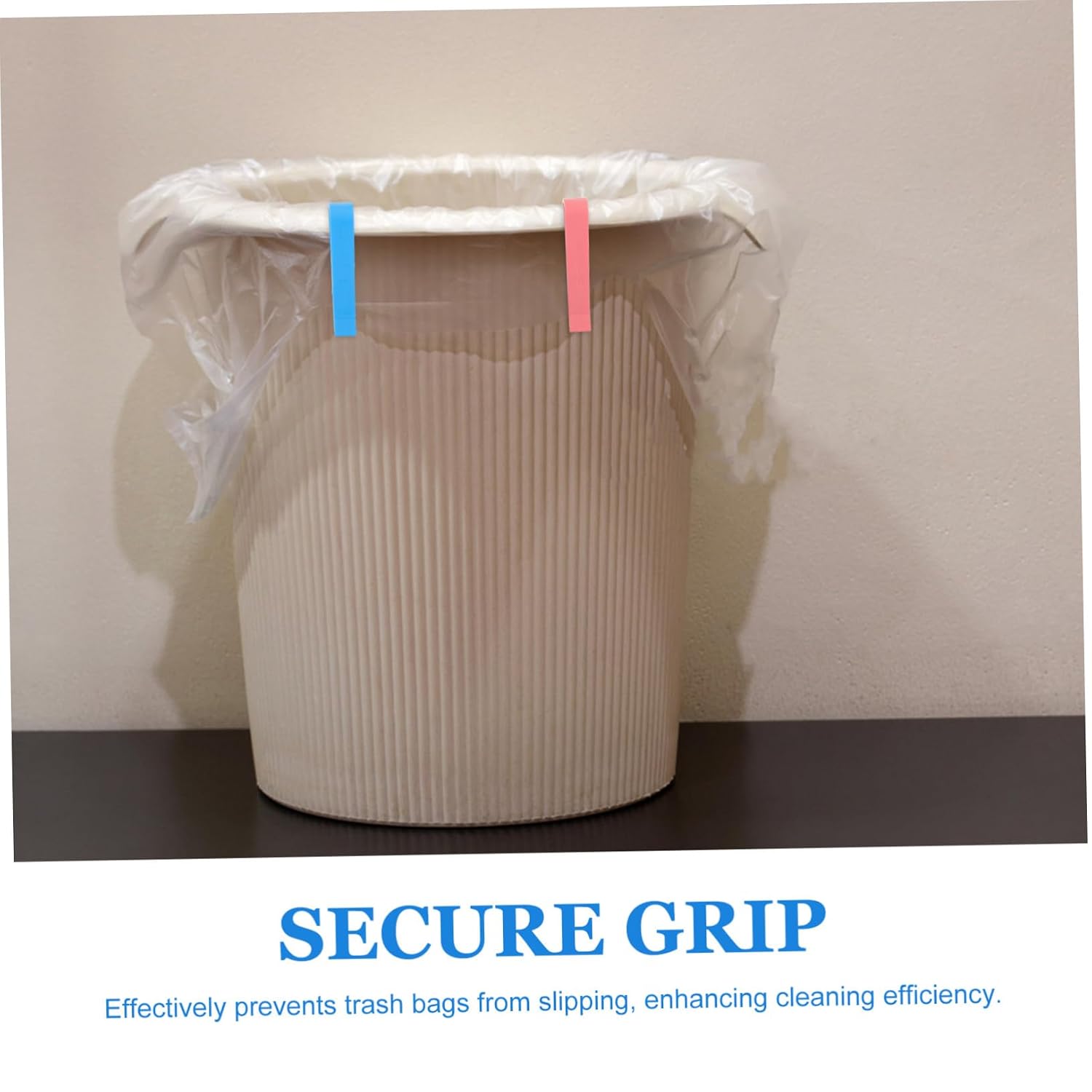 Plastic Trash Can Clips 200pcs Nonslip Bag Holder for Kitchen