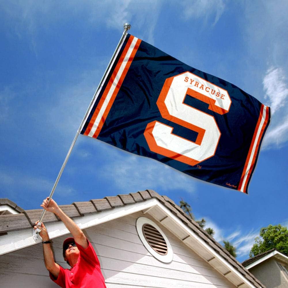 Syracuse Orange Vintage Retro Throwback 3x5 Banner Flag - Image 2