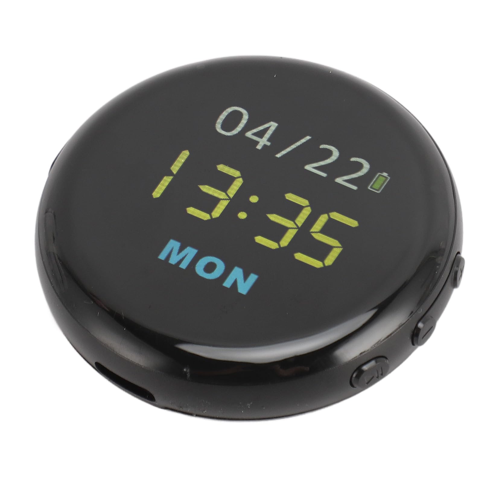 Grabadora de Voz, Reducción de Ruido HD, AI Inteligente, Reproductor MP3, Pantalla IPS HD, Sonido Sin Pérdidas, Activado por Voz, Reloj Despertador Musical, Radio FM, Libro (64GB)