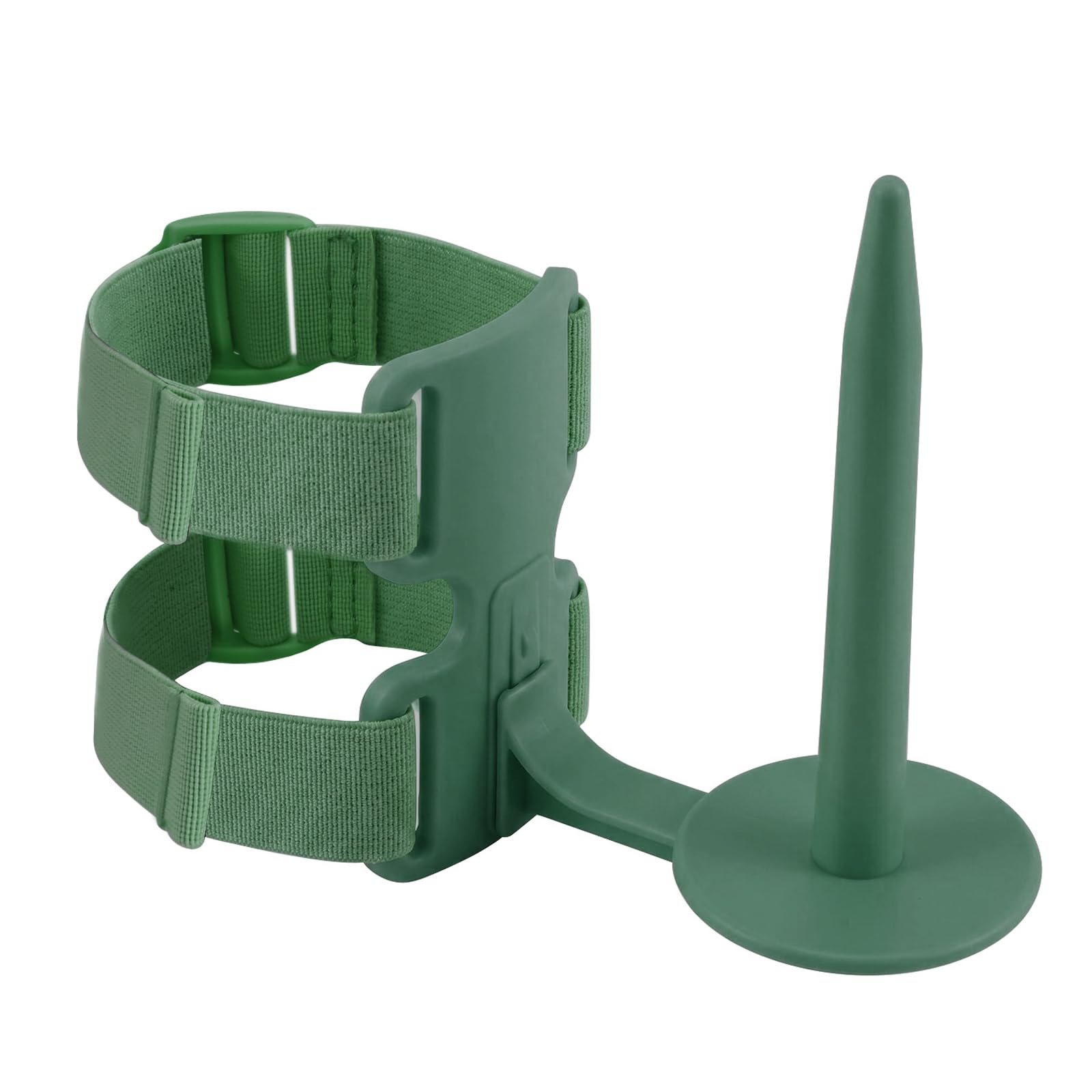 Strap Yarn Holder, Wearable Yarn Spool Stand with Double Strap and Upright Post for Knitting and Crochet Projects Wearable Spool Holder Arm Mounted Knitting Helper Crochet Guide Studio Home Tool