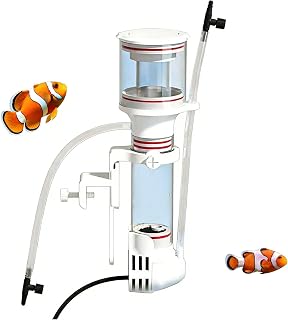 Fish Tank Protein Skimmer Protein Skimmers for Saltwater Equipped with a DC Pump with Adjustable Flow Control, Protein Skimmer the Maximum Capacity of the Aquarium can Reach 25 gallons.
