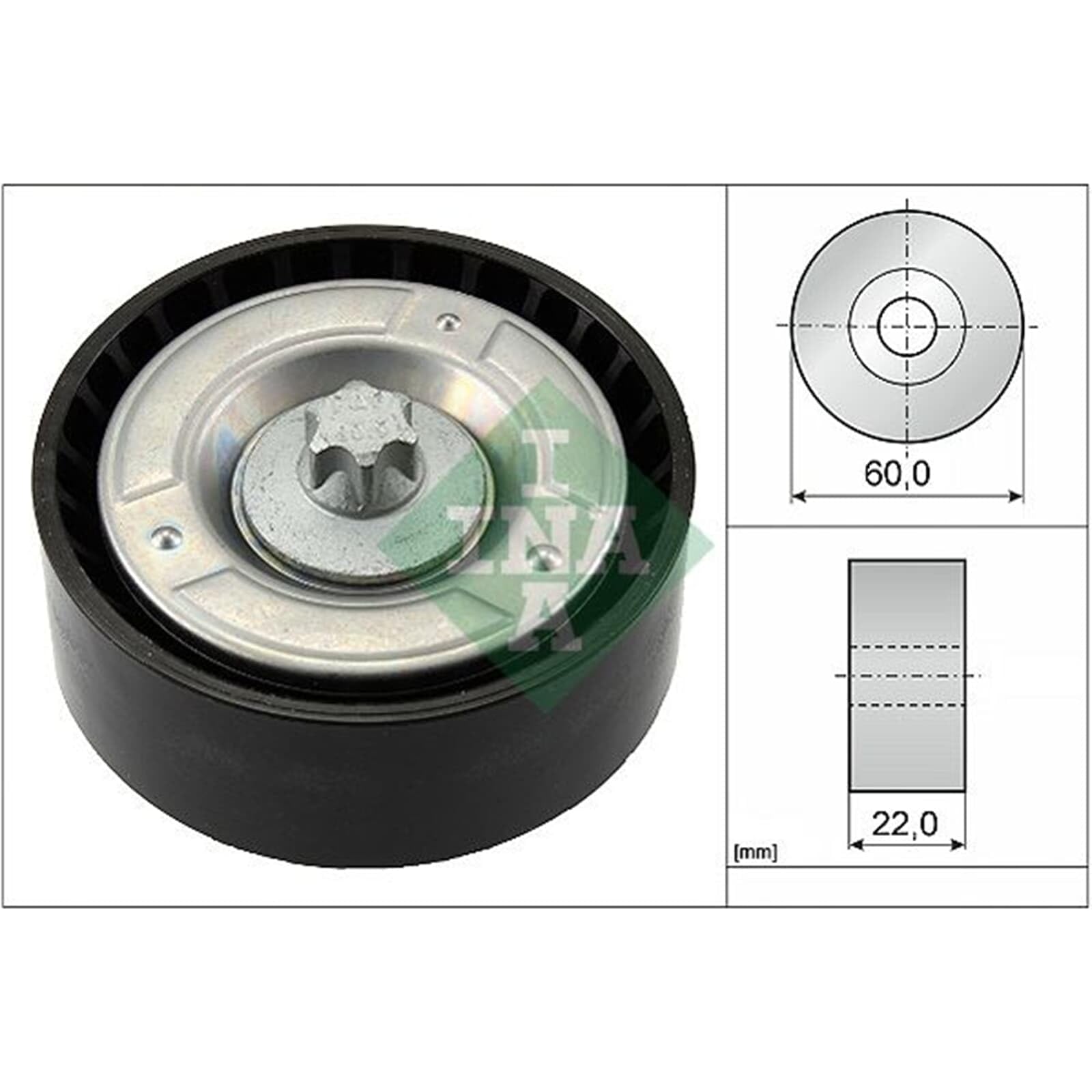 INA Kit Cinghie Poly-V 529 0319 10 1745mm Compatibilità con MERCEDES-BENZ Classe A W176 Classe B W246, W242 GLA X156 CLA Coupé C117 CLA Shooting Brake X117
