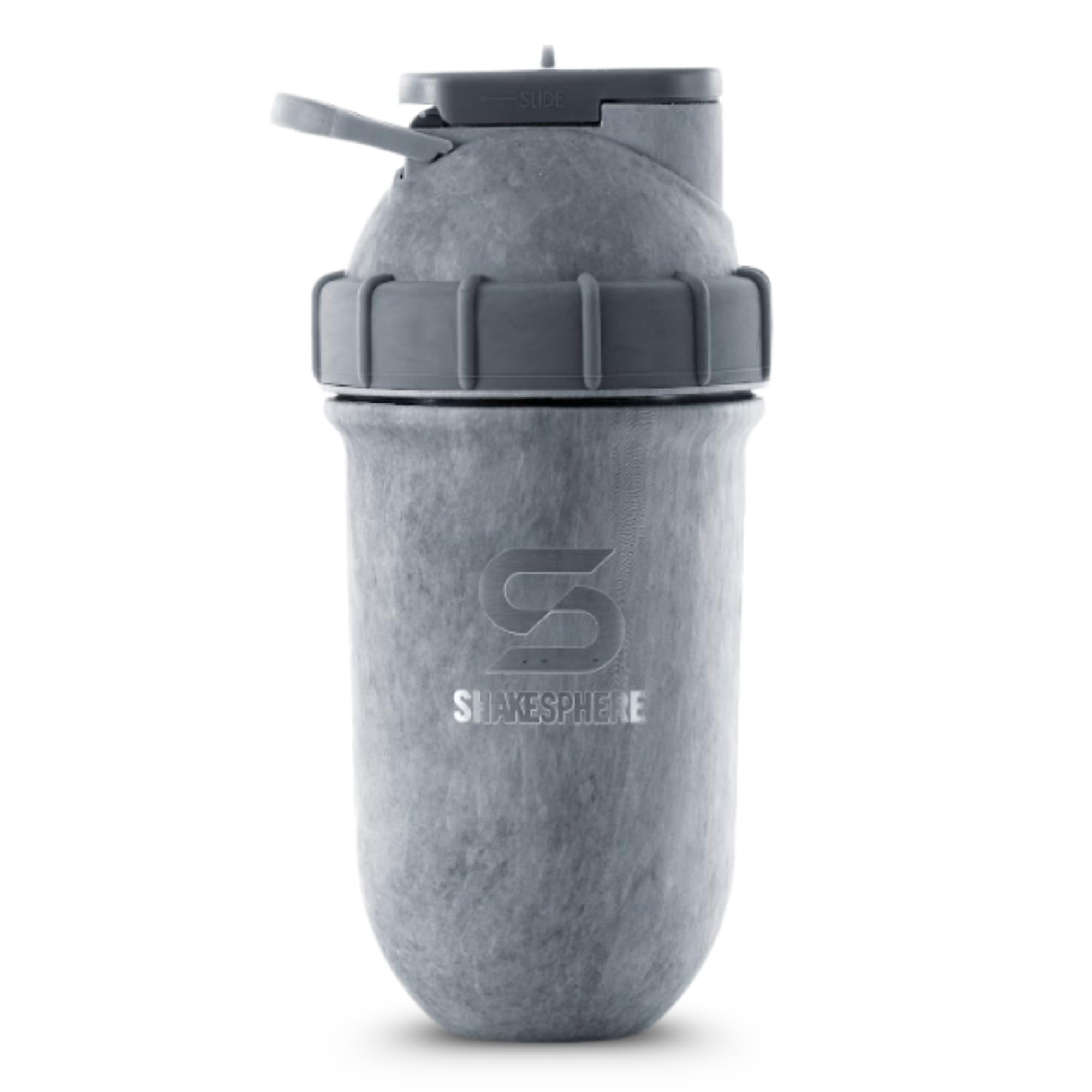 SHAKESPHERE Shaker à protéines isolé en acier inoxydable de 680 g