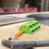 Vista 3 de Herramienta de escritura simple para carpintería, herramienta de carpintería, ideal para gabinetes, encimeras, pisos y paneles, herramienta