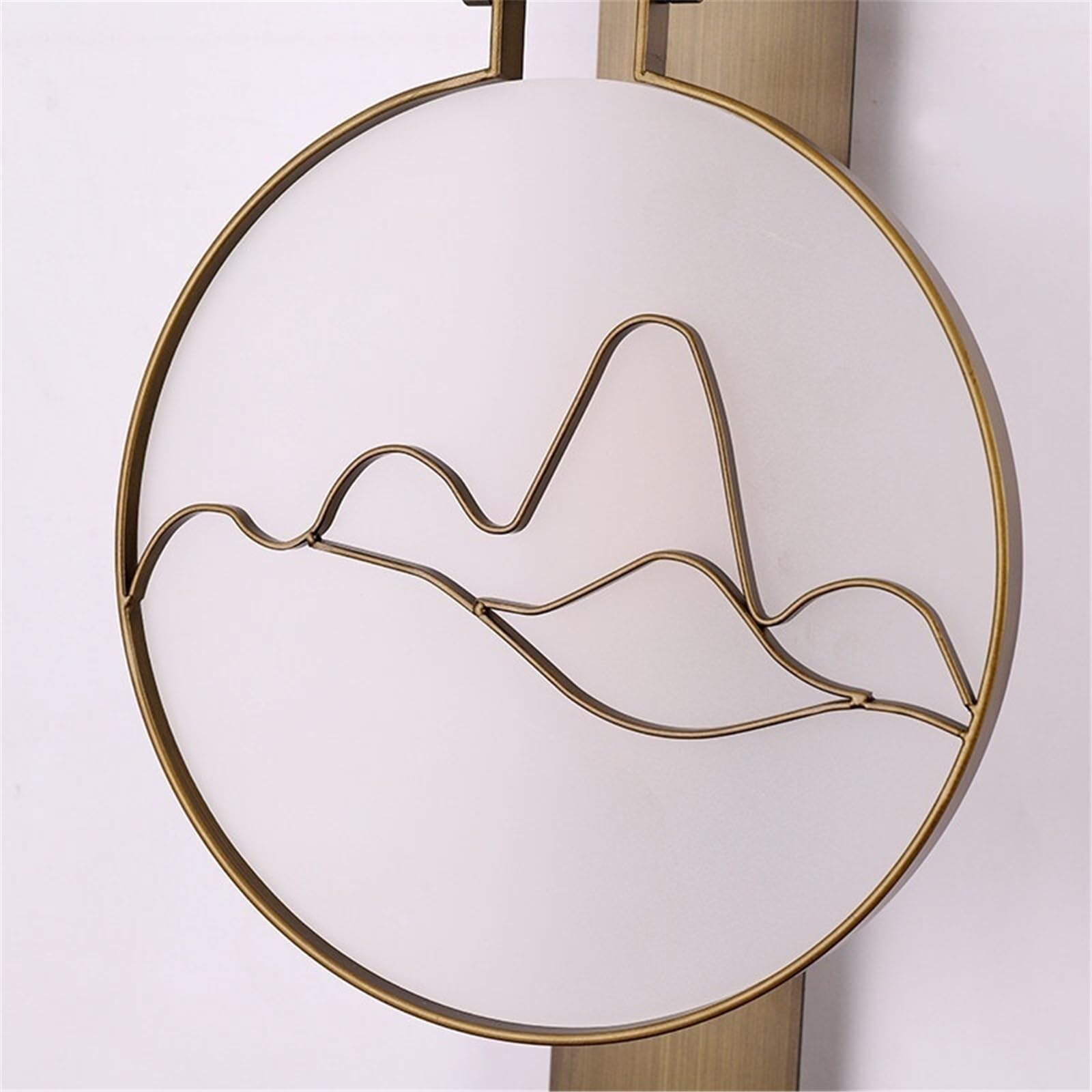 Interna Sconces Lampada da parete minimalista for hotel, apparecchi di illuminazione in ferro battuto