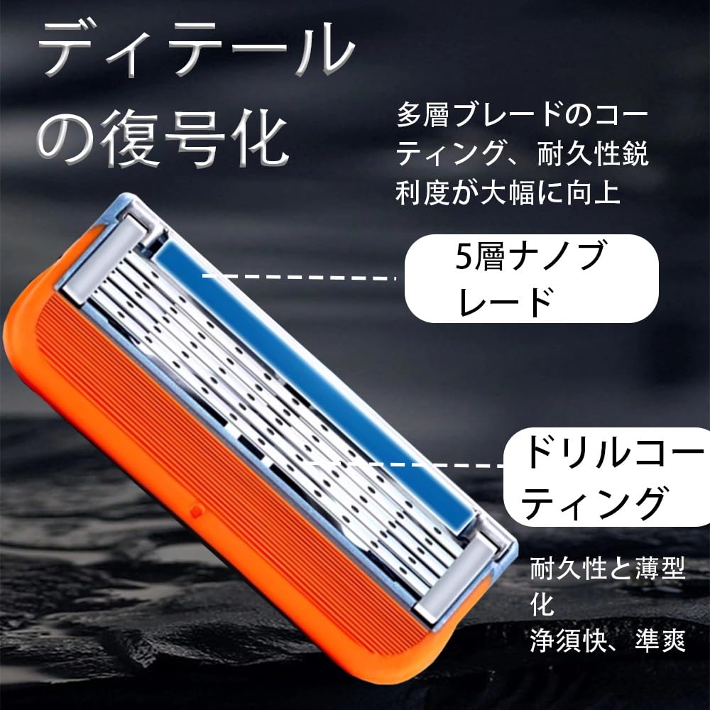 Amazon.co.jp: 【8個入り】ジレット フュージョン/プログライド 対応