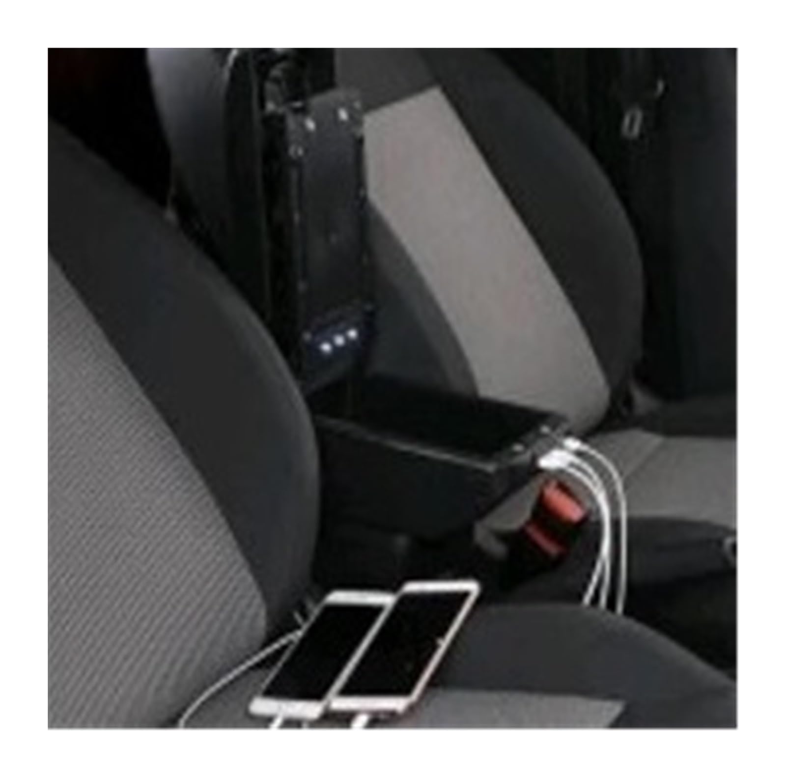 BYHGFDEA Armrest Storage Box For Citroen For C4 2004-2023 Armrest Box Center Console Central Store Content
