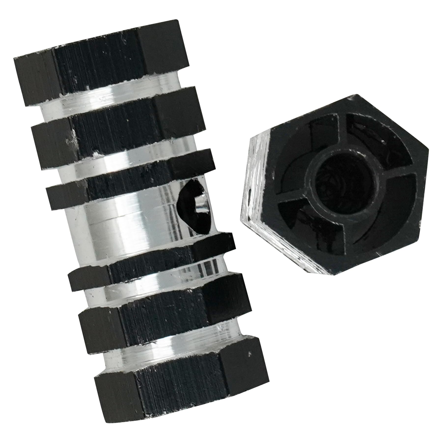 Laxzo ® Bike Foot Pegs Aluminum Alloy 10mm, Universal BMX Stunt Accessories Bicycle Pegs - Image 3