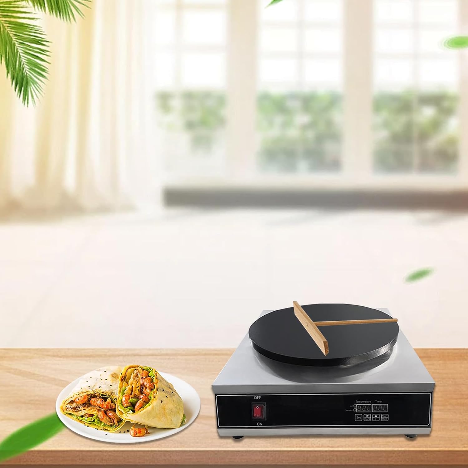 Crepe Maker and a Savory Crepe