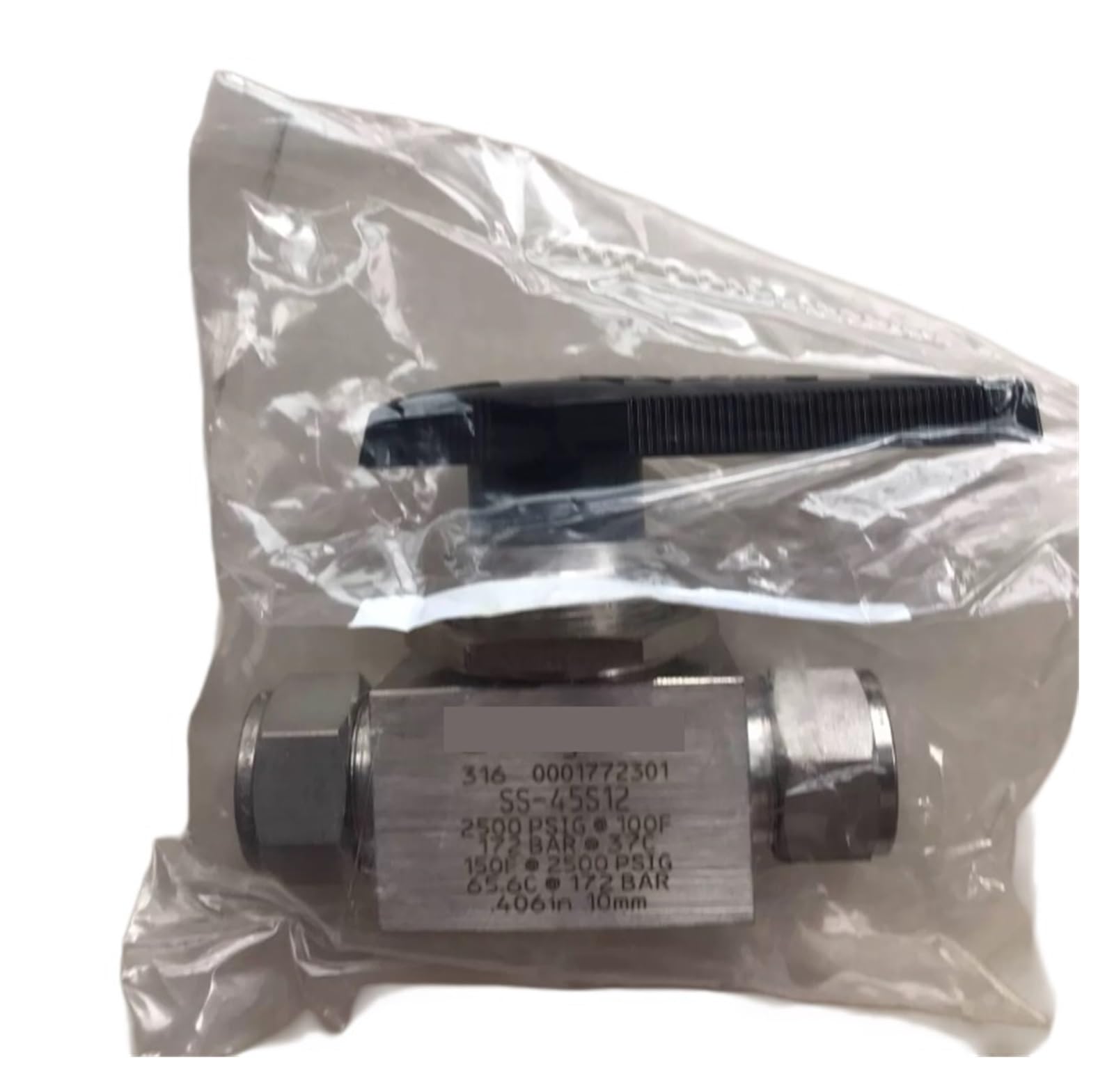 Hqdrcy One Color 1-Piece Stainless Steel Ball Valve Ss-45S12 3/4In For Industrial Production