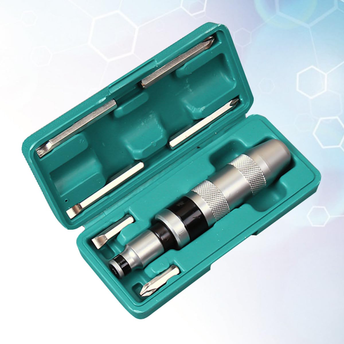 UPKOCH 7pezzi Cacciavite Ad Impatto Professionale Con Manico Antiscivolo Per Allentare Bulloni e Fissaggi Ostinati Versatile e Durevole Per Officina e Casa