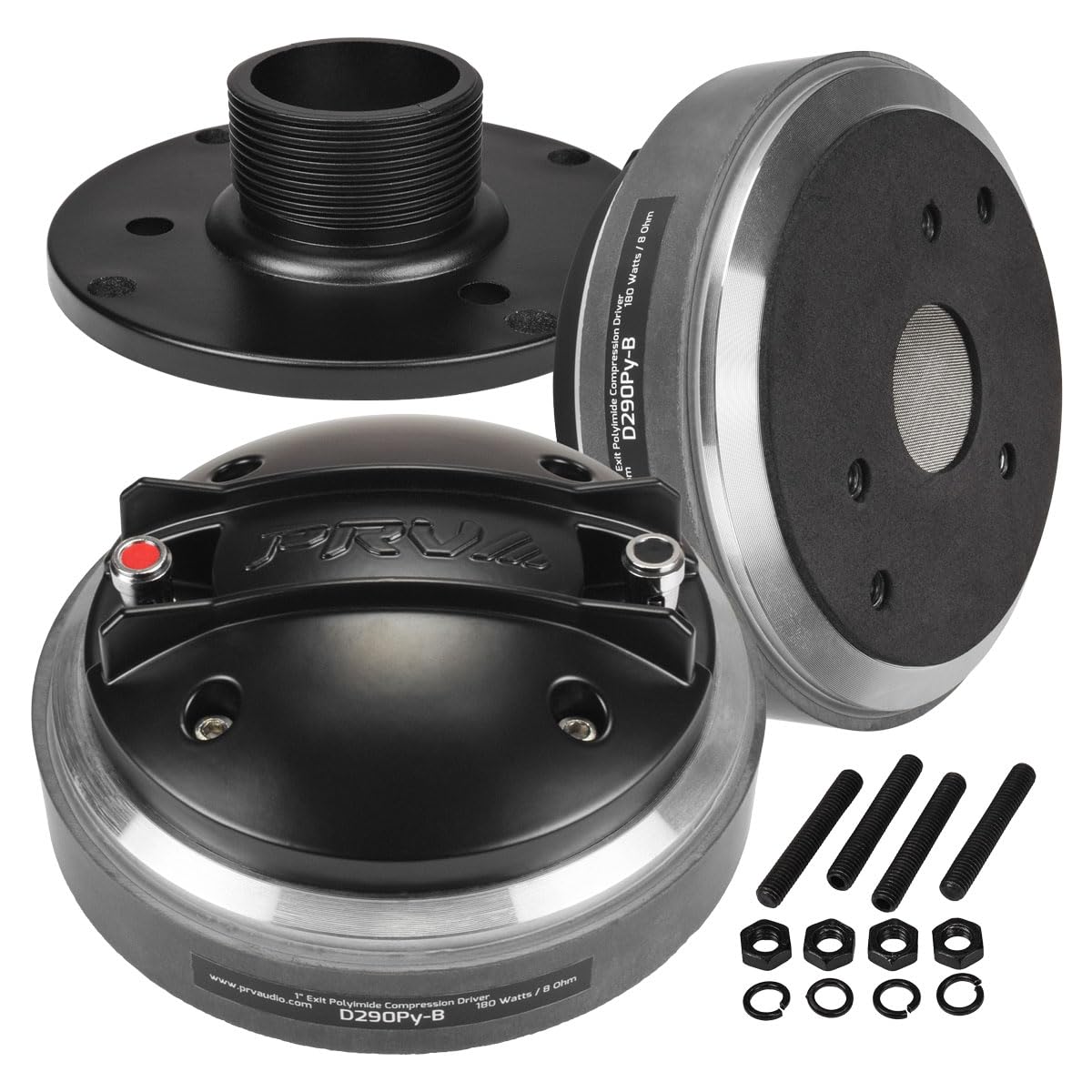 PRV AUDIO D290Py-B 1" Pro Audio Bolt-on Compression Driver 8 ohm 109dB 180 Watts 1.75" VC (Single)