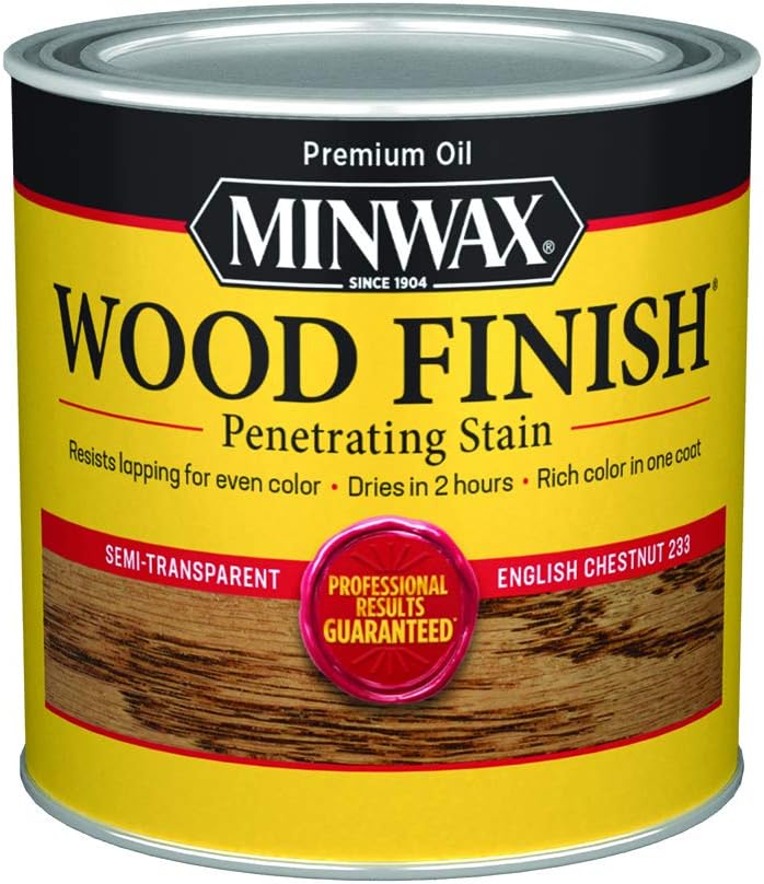 223304444 Wood Finish, English Chestnut, 1/2 Pint