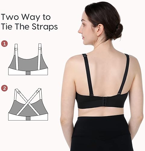 Miniatura 8 de Momcozy - Brasier para extracción de leche y lactancia, manos libres, ajustable, brasier todo en uno