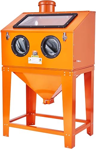 VEVOR Armoire de sablage 90 gal système de collecte de po…
